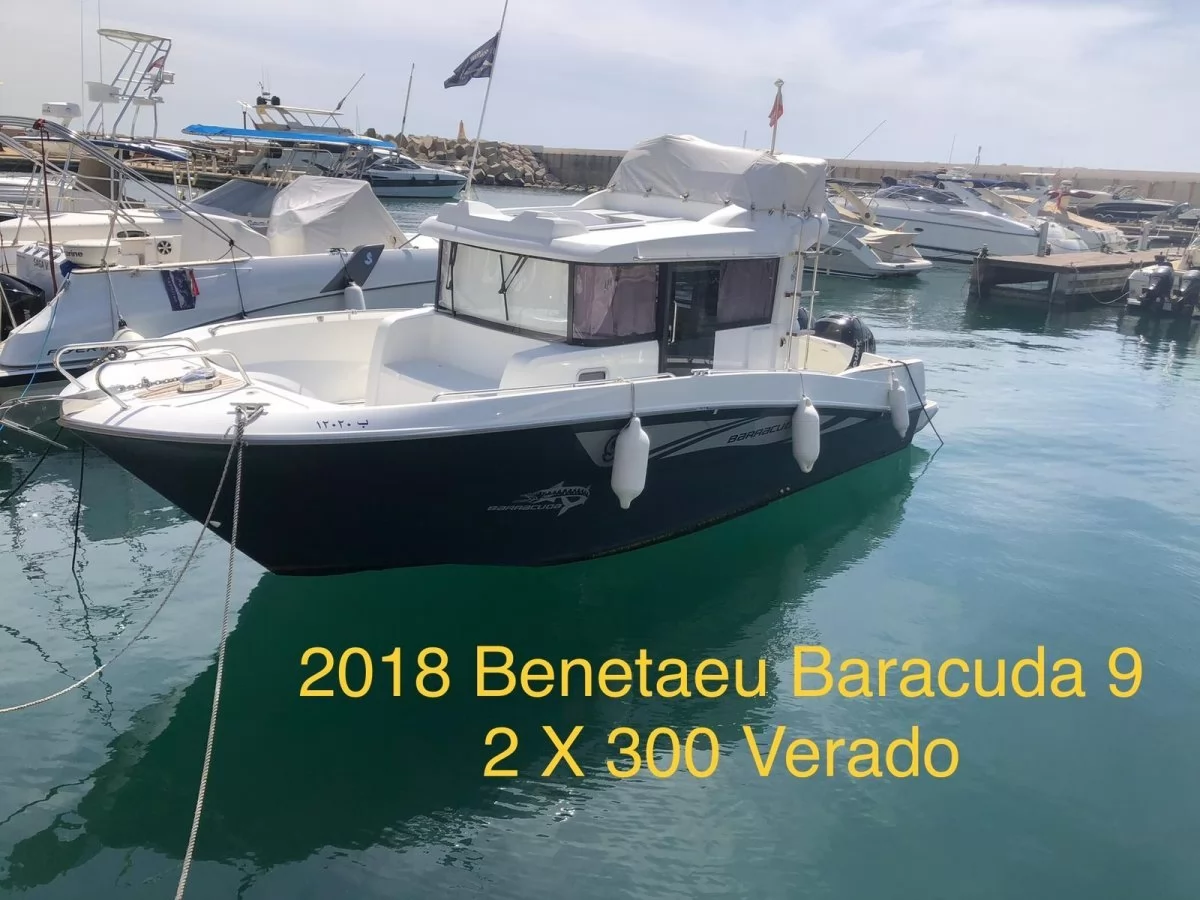 Benetaeu Baracuda 9 2x300 Verado